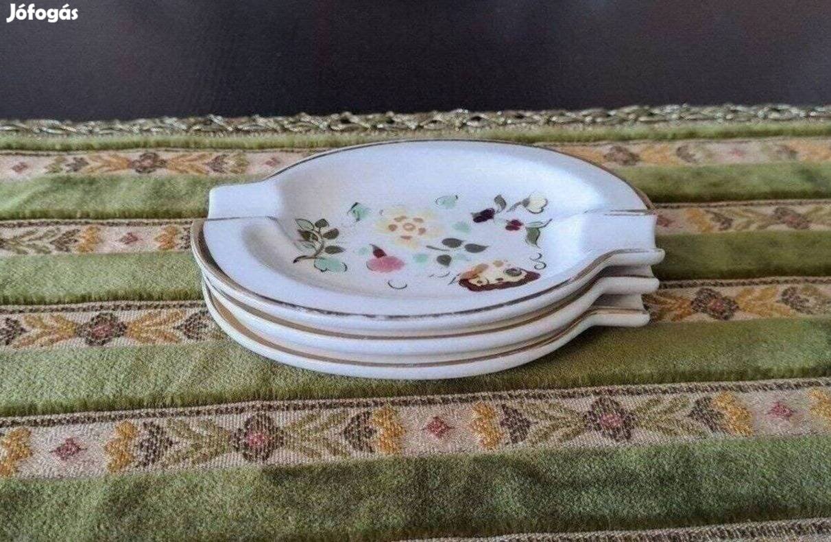 Porcelán hamutartó 3 darab