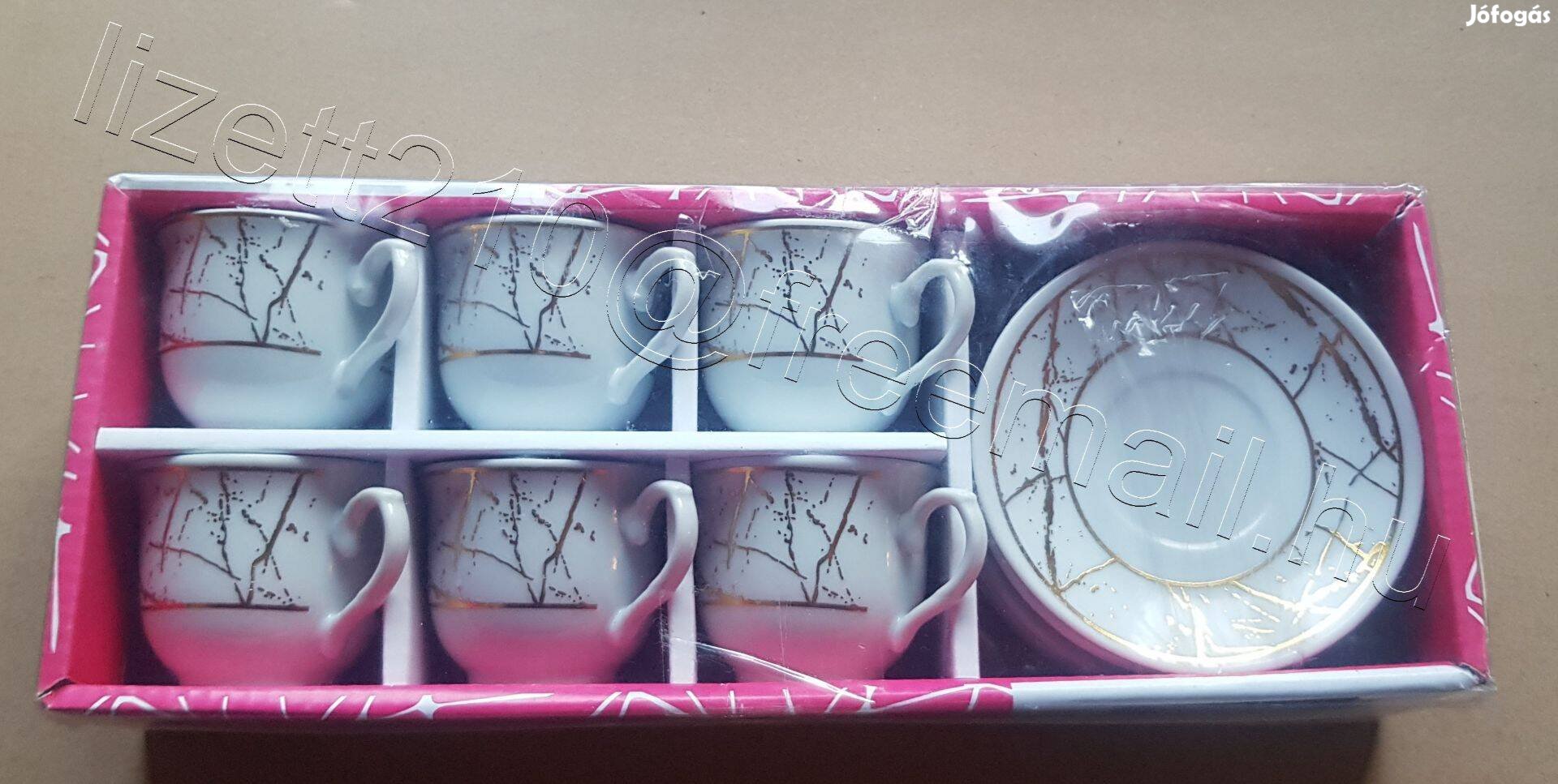 Porcelán kávéscsésze teás csésze bögre új bontatlan