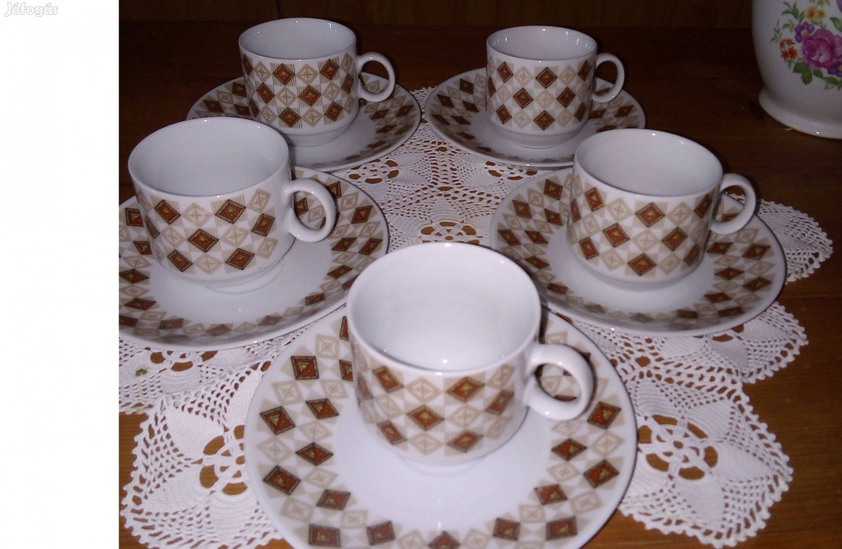 Porcelán kávéskészlet , kávés csésze ,hibátlan 1400 Ft Bp 3. ker