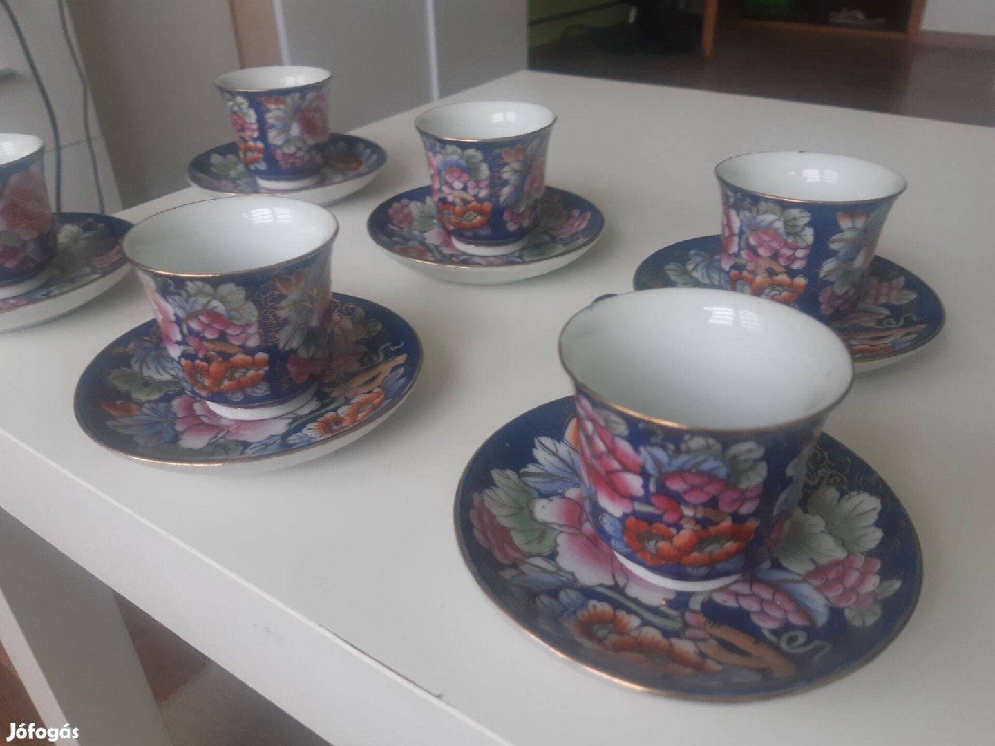 Porcelán kávézószett