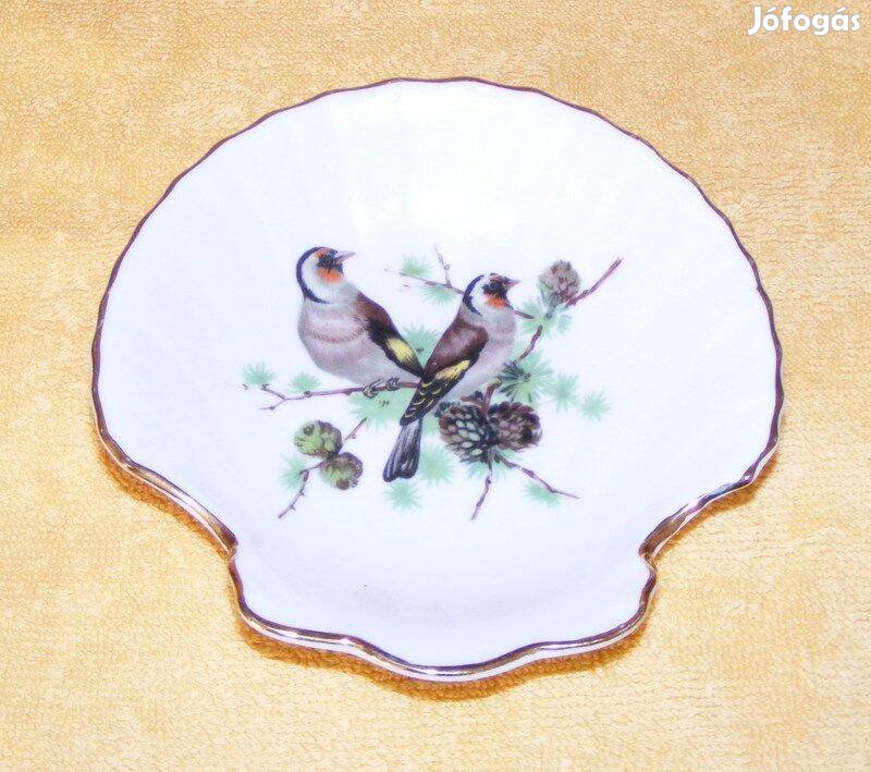 Porcelán madaras tálka