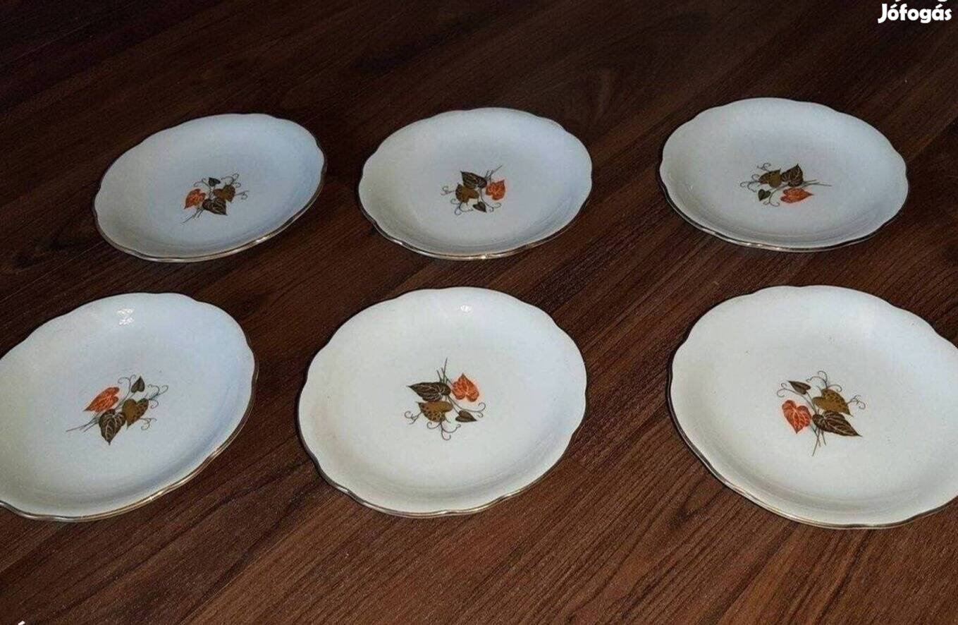 Porcelán német tányérkák