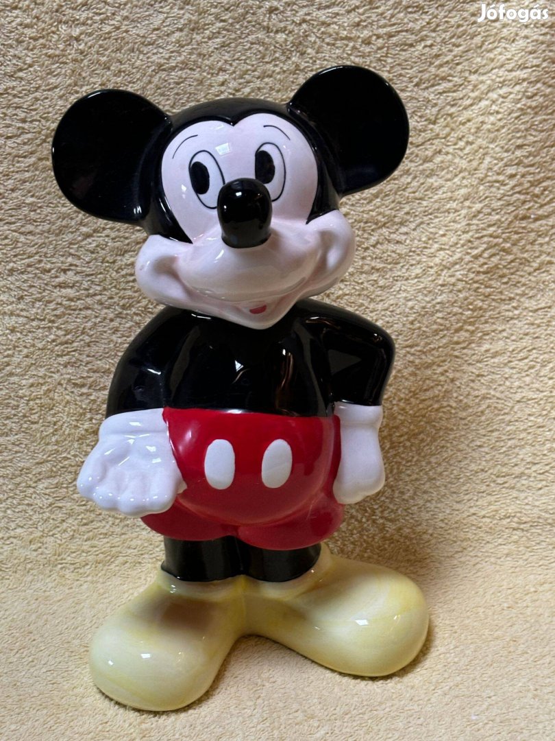 Porcelán persely, Mickey Mouse, Miki egér, mesefigura 307