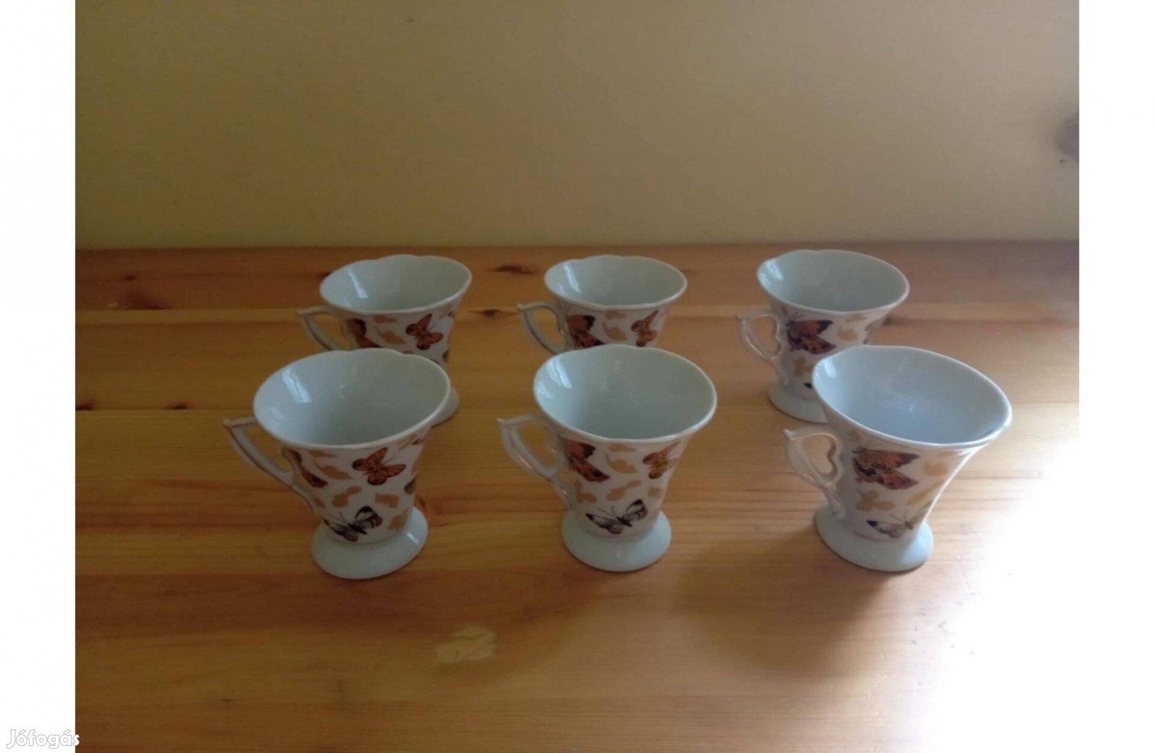 Porcelán pohár 6 db