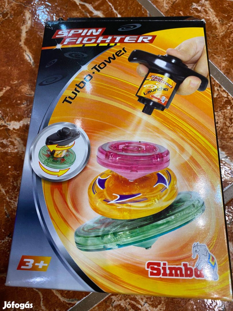 Pörgettyű játékszett (Simba Toys)-Turbo Tower dupla