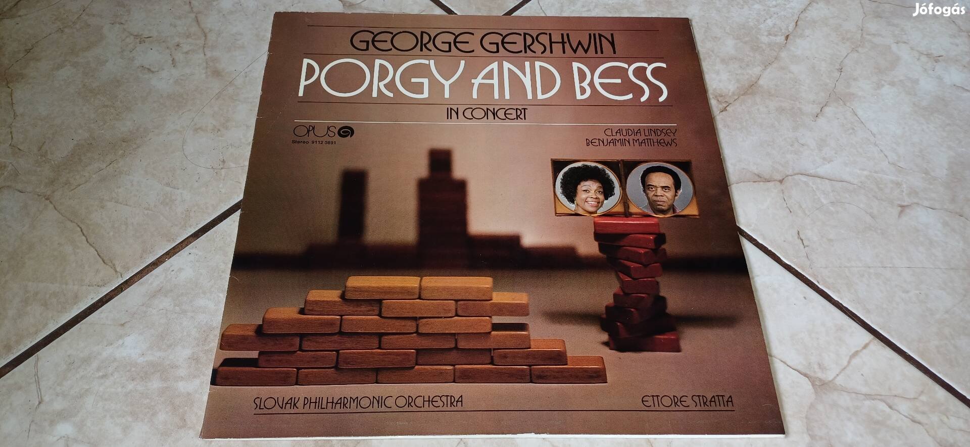 Porgy and Bess bakelit lemez