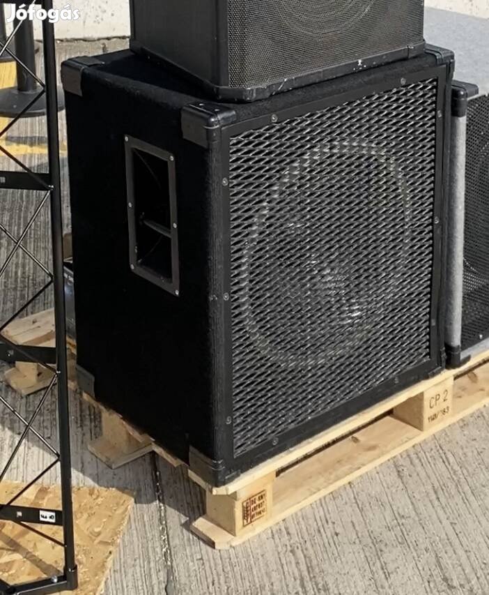 Porkoláb 18" 600W RMS, 4 ohm gyári mélyláda pár