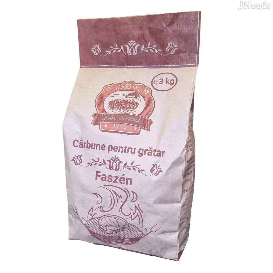 Pormentes bükk faszén 3 kg, Hargitai Góbé termék