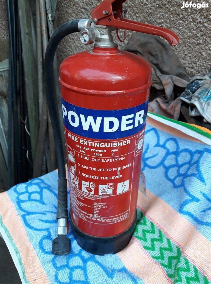 Poroltó Eladó,hajtógáz nélkül