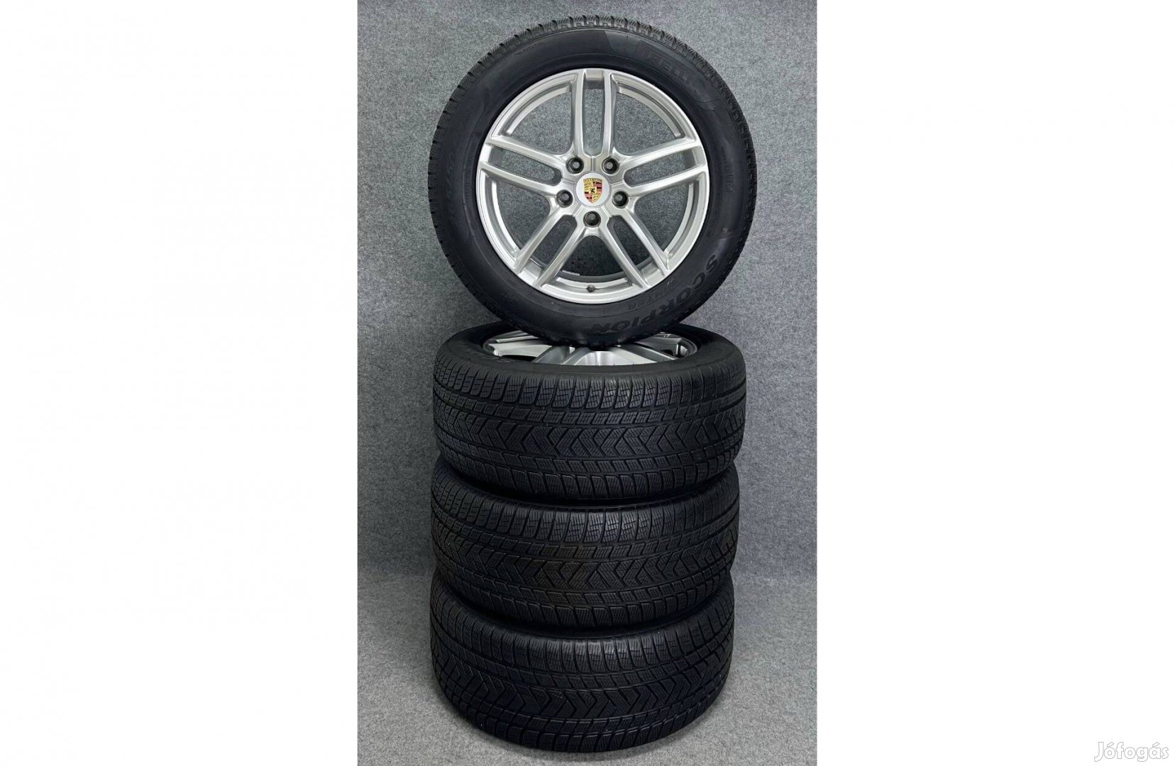 Porsche 19" 5x130 alufelni felni Cayenne Q7 Touareg 265/50r19 téli