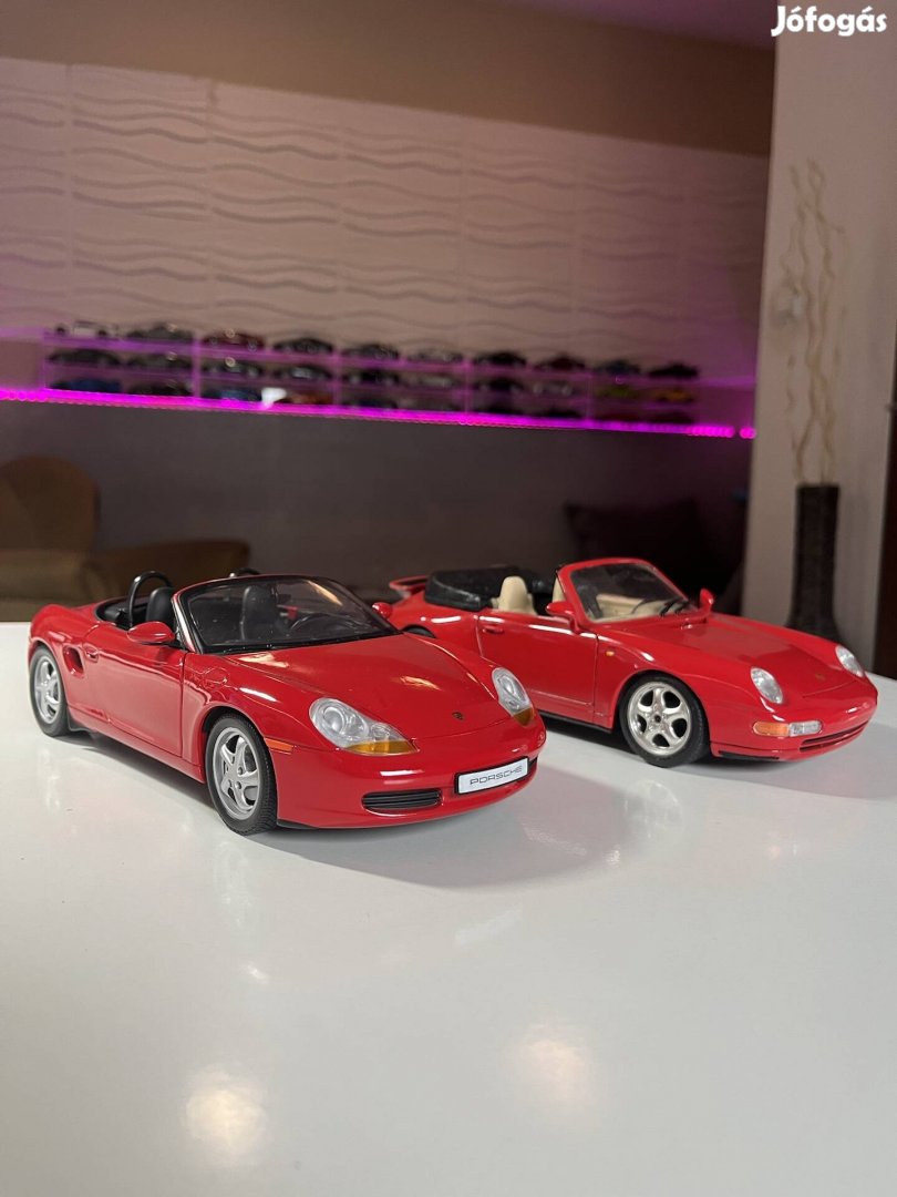 Porsche 1:18 modellek 2db