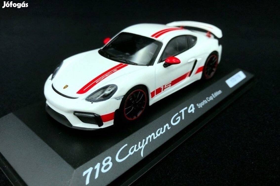 Porsche 718 Cayman GT4 Sports Cup Edition modell, kisautó