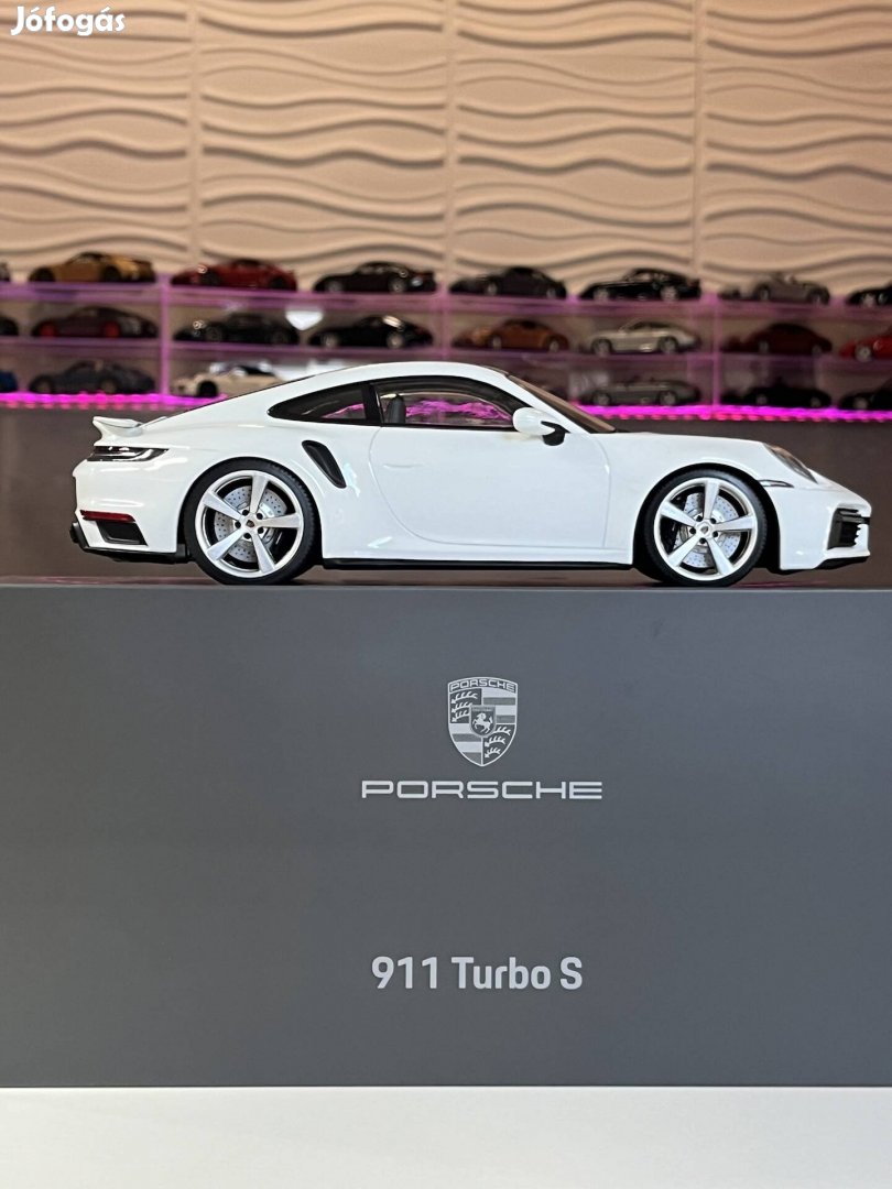 Porsche 911 992 Turbo S Minichamps 18 új - WAP