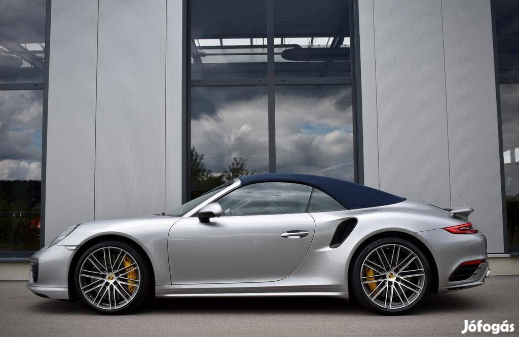 Porsche 911 Cabrio Turbo PDK Sérülésmentes Kerá...