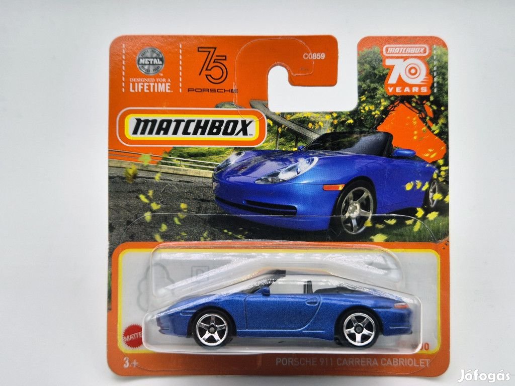 Porsche 911 Carrera Cabriolet - 2023 79/100 - bliszteres -  Matchbox