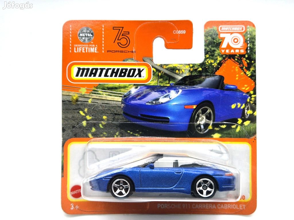 Porsche 911 Carrera Cabriolet - 2023 79/100 - bliszteres -  Matchbox