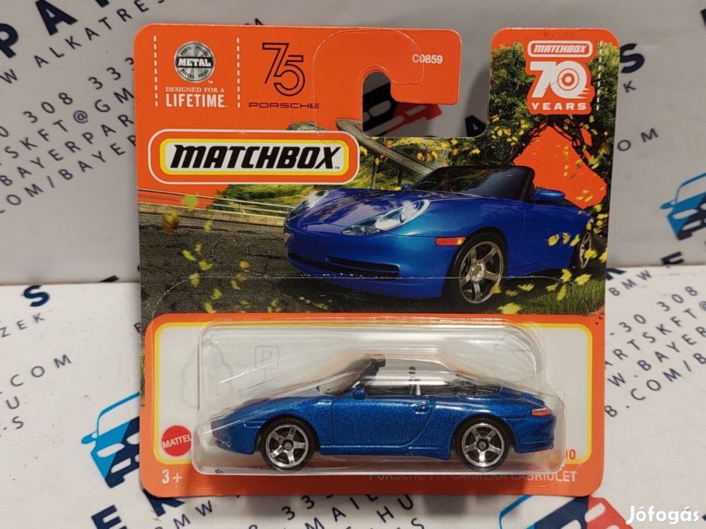 Porsche 911 Carrera Cabriolet - 2023 79/100 - bliszteres -  Matchbox