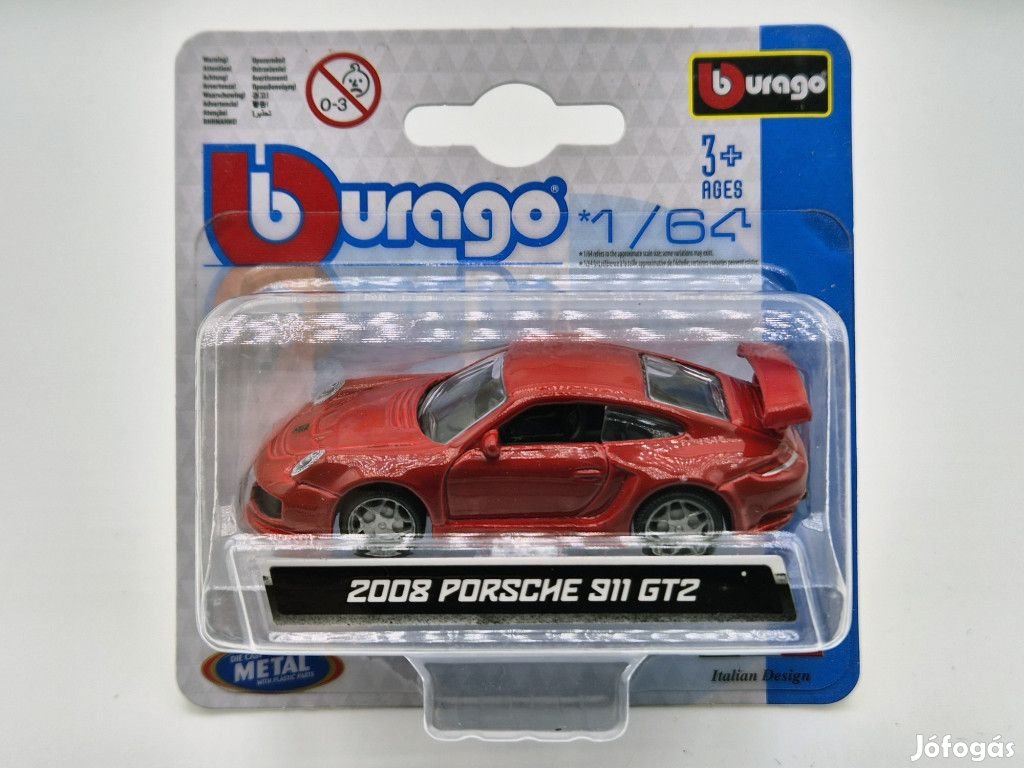 Porsche 911 GT2 (2008) -  Burago - 1:64