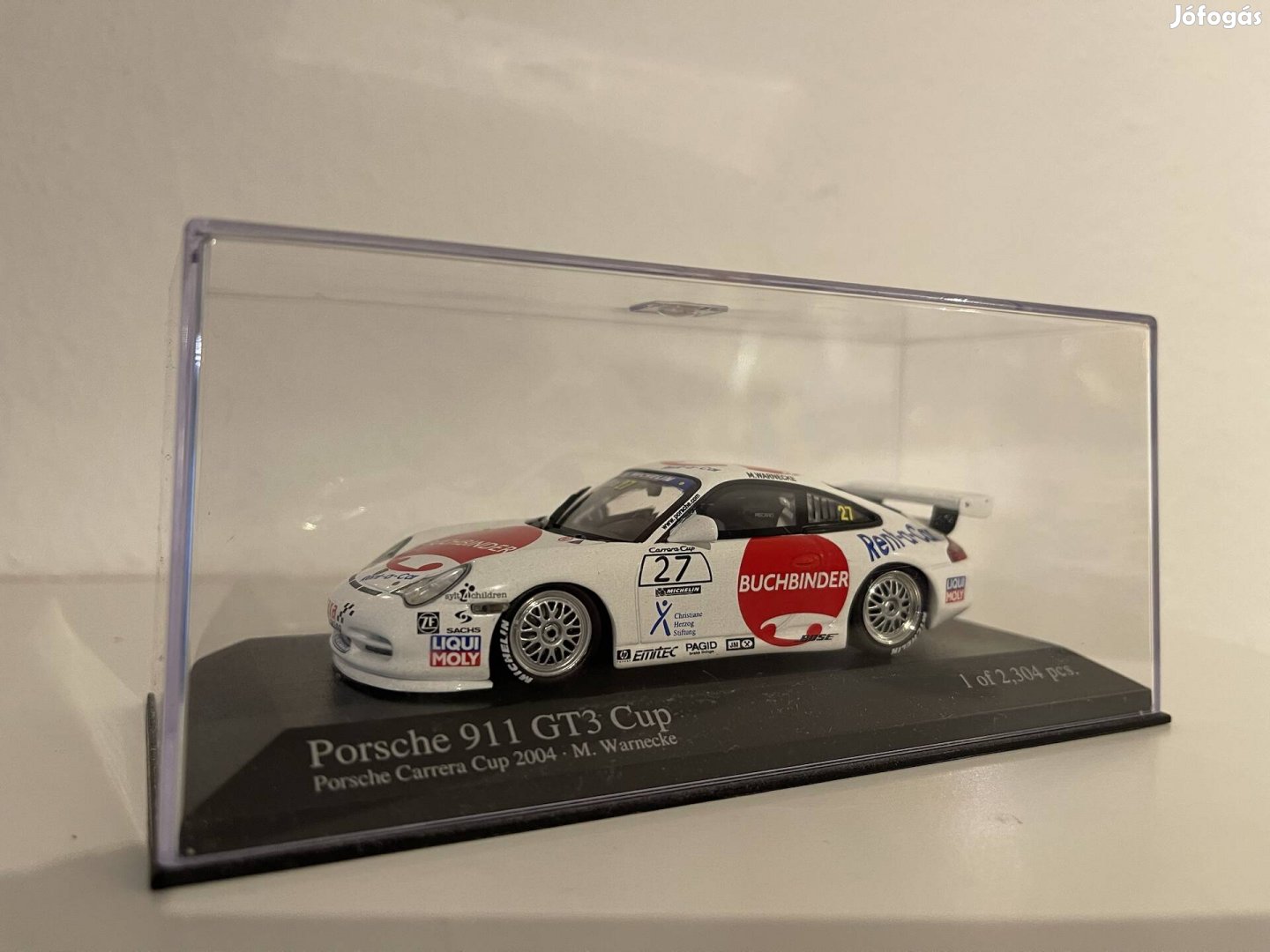 Porsche 911 GT3  1:43 Minichamps modell 