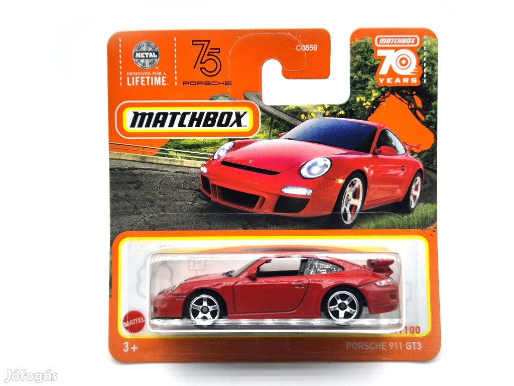 Porsche 911 GT3 - 2023 87/100 - bliszteres -  Matchbox - 1:64