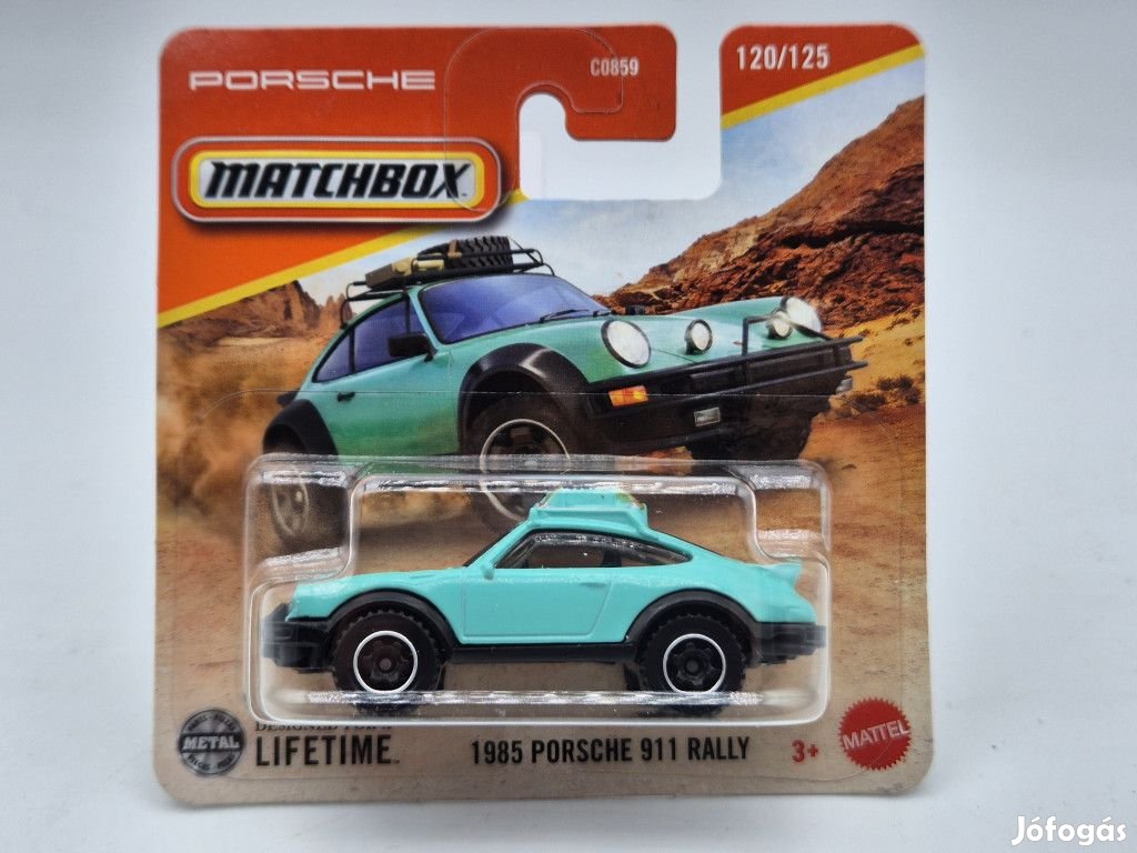 Porsche 911 Rally (1985) - 120/125 - bliszteres -  Matchbox - 1:64