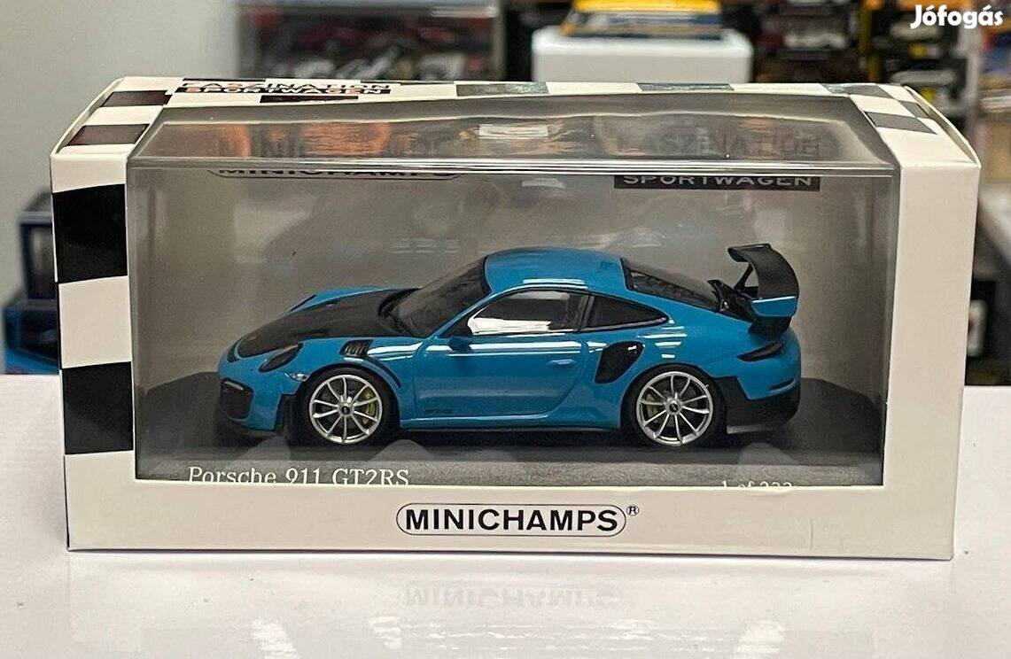 Porsche 911 (991 II) GT2 RS 2018 Blue 1:43 1/43 Minichamps