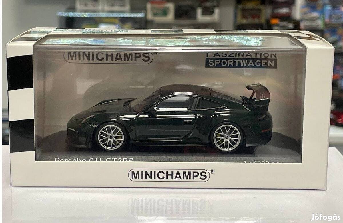 Porsche 911 (991 II) GT2 RS 2018 British Racing Green 1:43 Minichamps