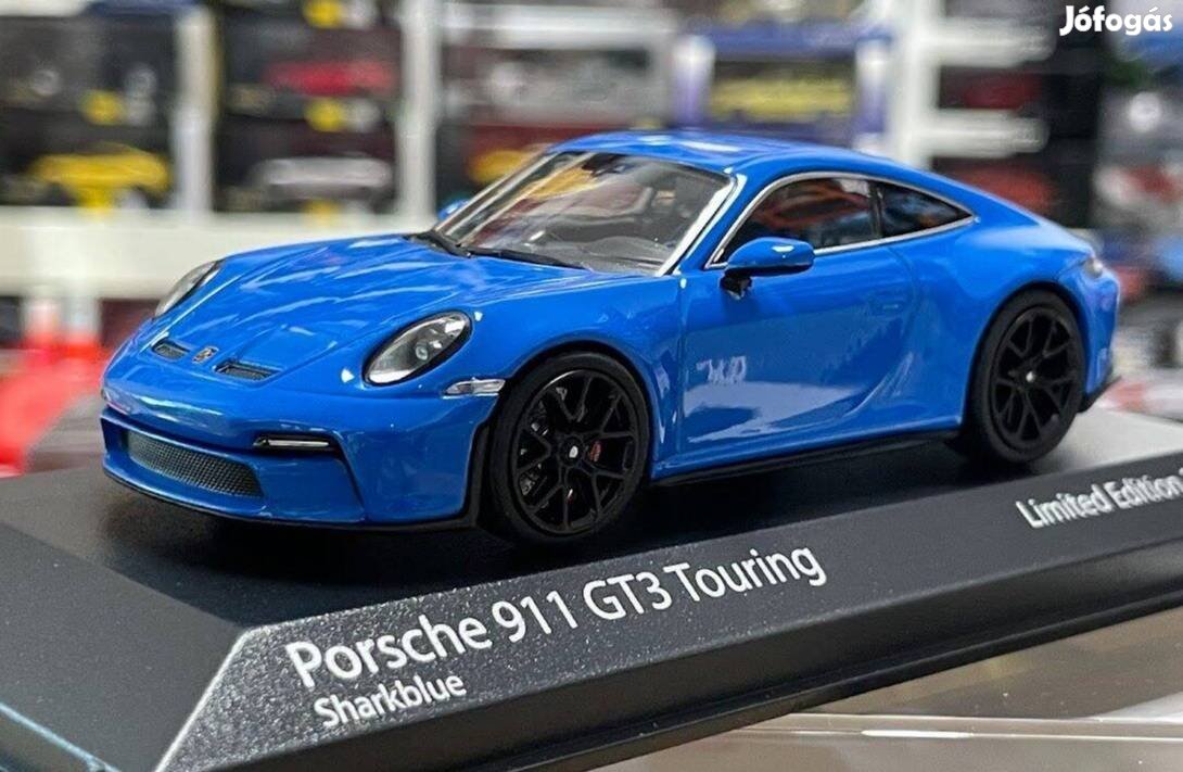 Porsche 911 (992) GT3 Touring 2021 sharkblue 1:43 Minichamps