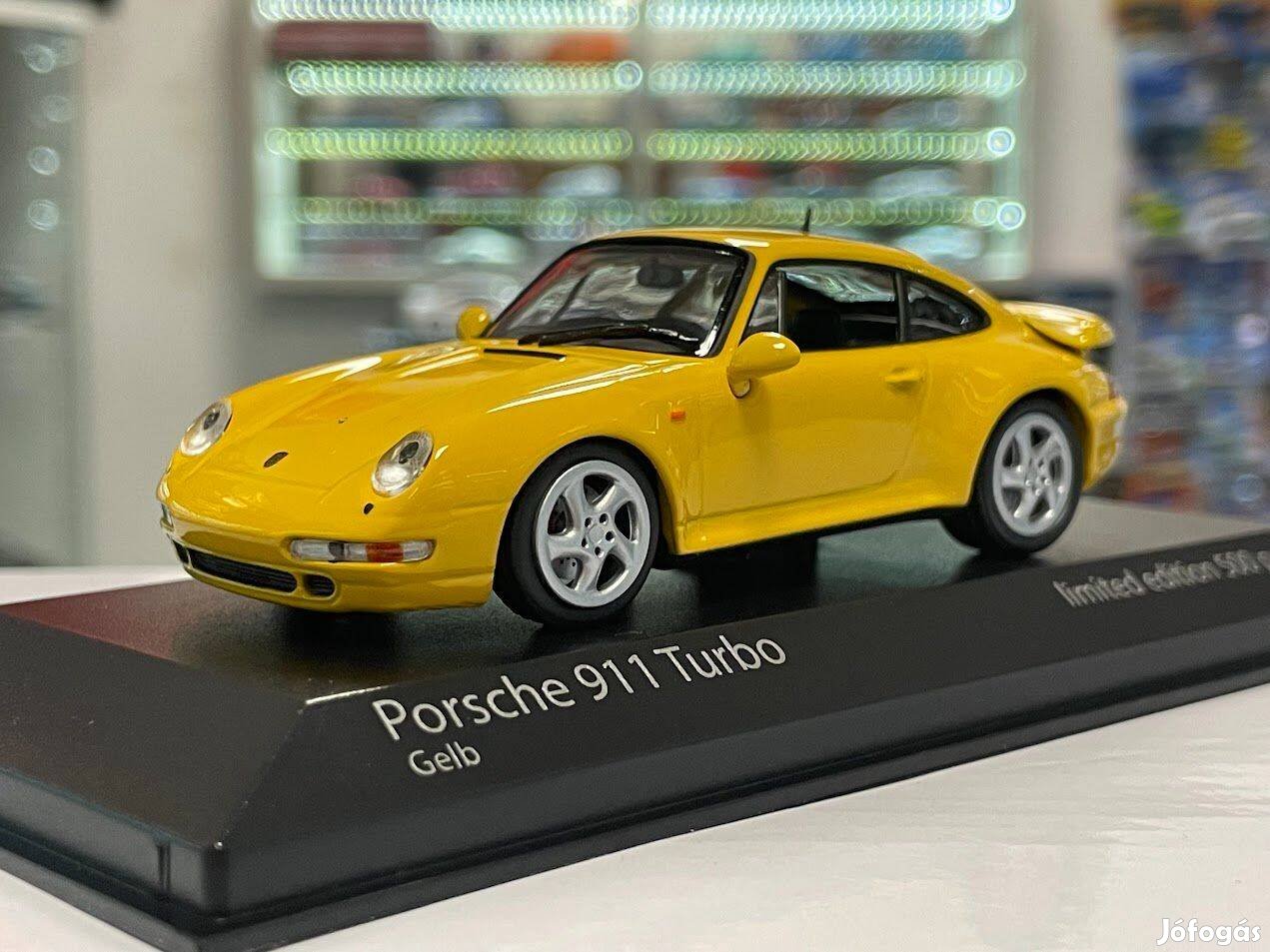 Porsche 911 (993) Turbo S 1995 1:43 1/43 Minichamps