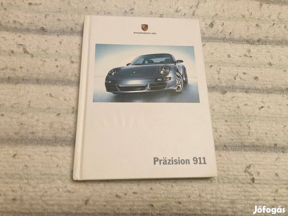 Porsche 911 könyv, prospektus, katalógus, brossúra
