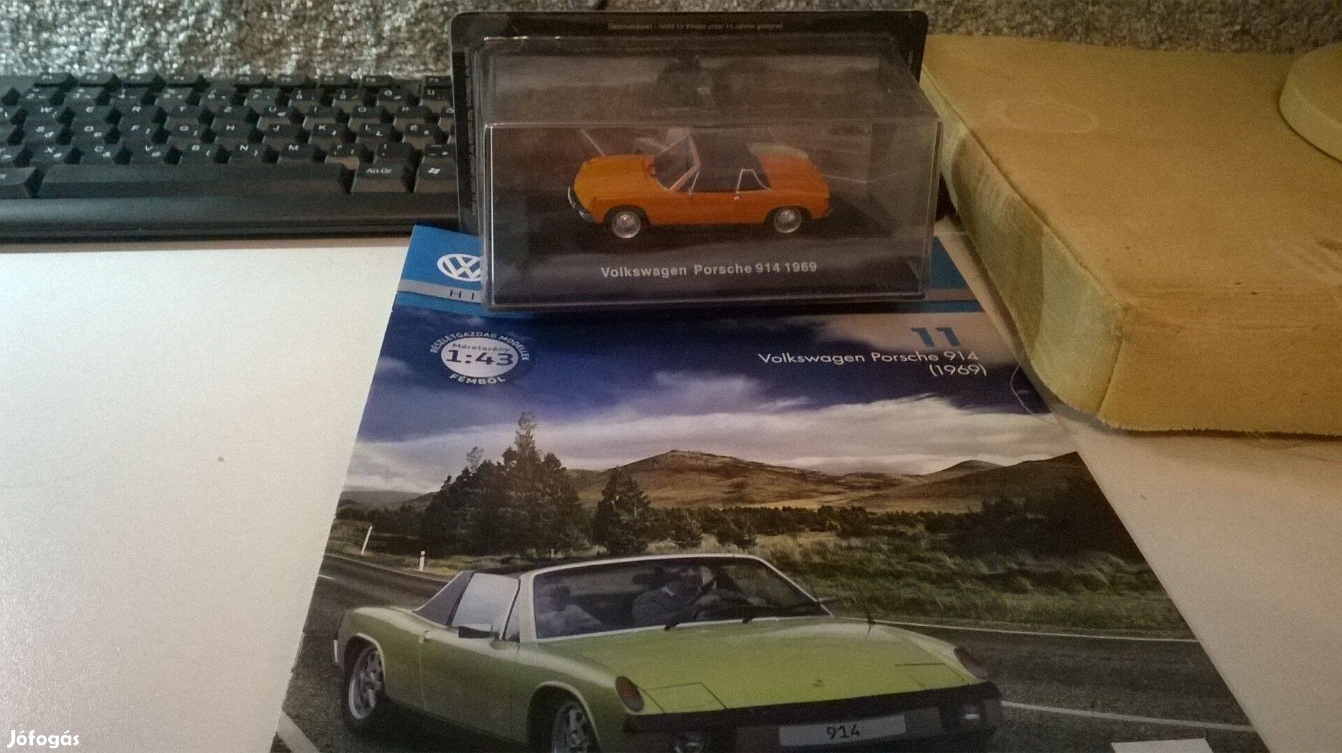 Porsche 914 1:43-as modell Deagostini