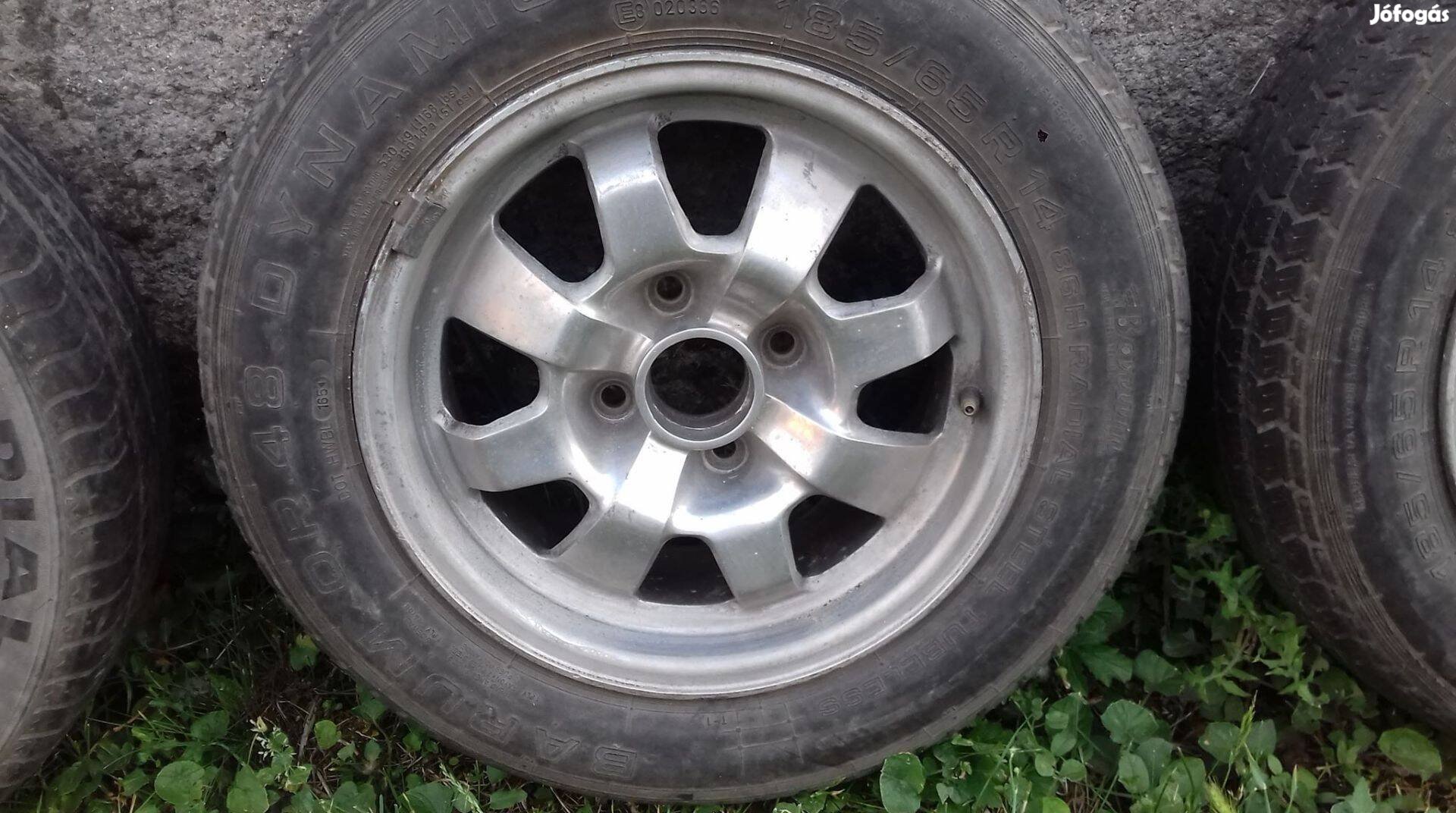 Porsche 924 alkatrész: alukerék 5 darab eladó