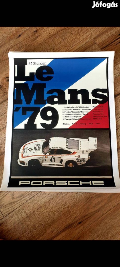 Porsche 935 le mans poszter 