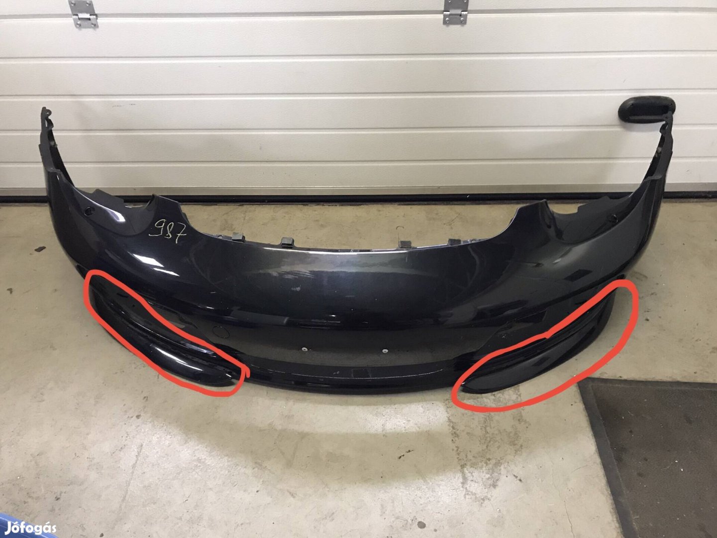 Porsche 987 GT lökharító ,spoiler 98750599600  98750598300  987505984