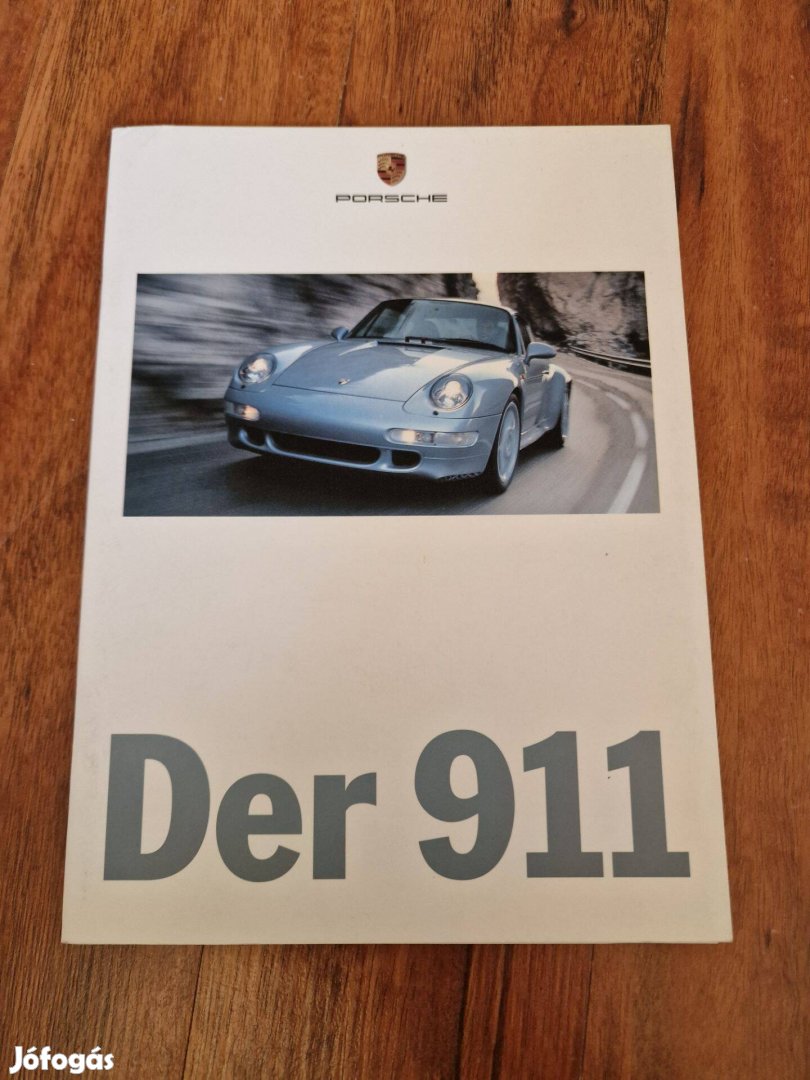 Porsche 993 911 Prospektus 1996