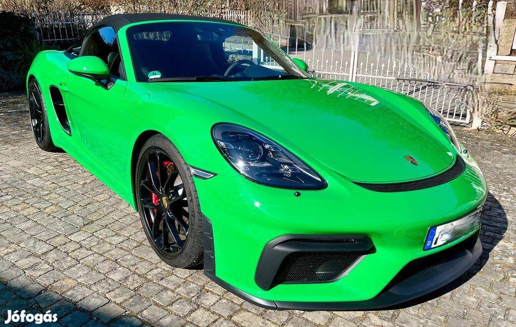 Porsche Boxster 718Spyder PDK 7000 km! Sérülésm...