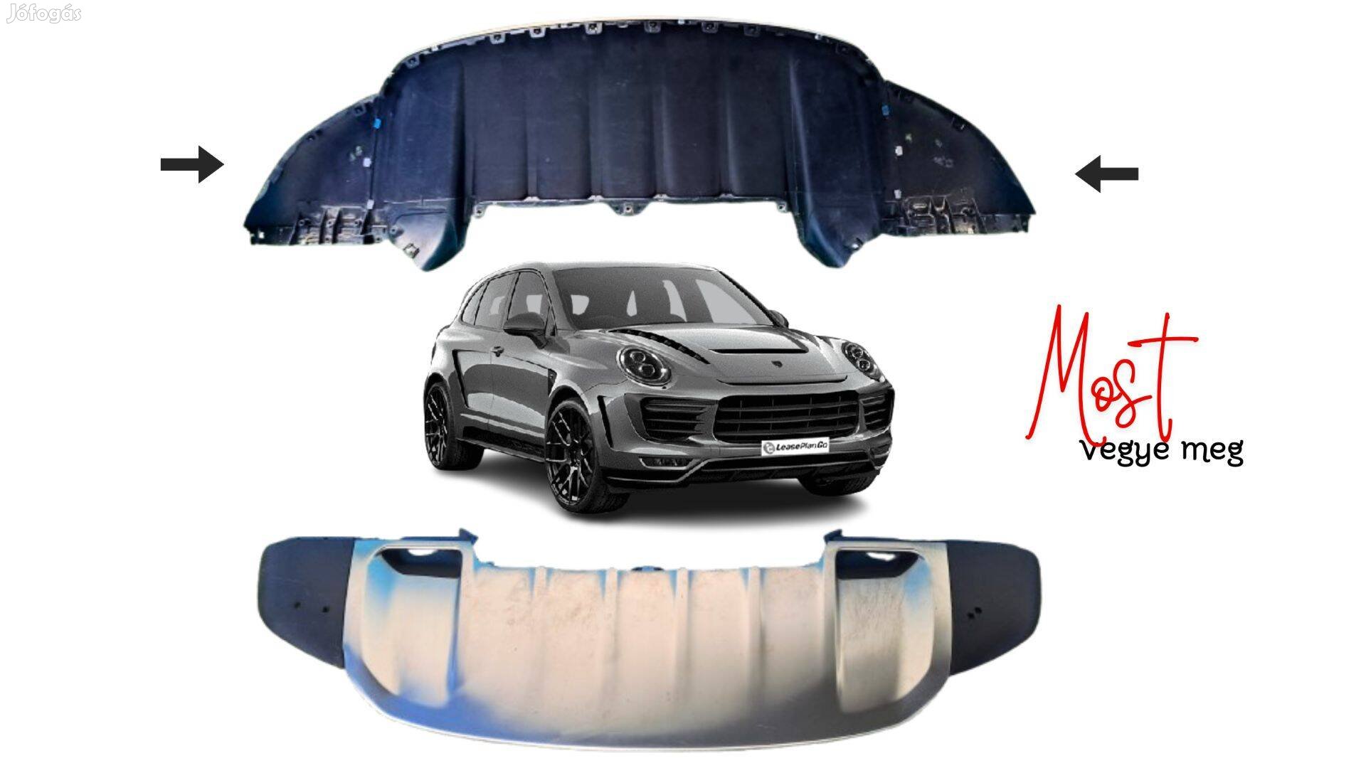 Porsche Cayenne 3 92A első lökhárító spoiler csz 7P5807061