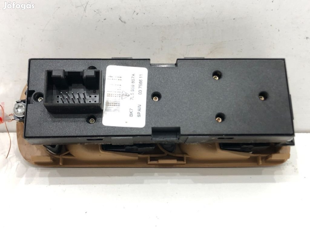 Porsche Cayenne Ablakemelő kapcsoló 7L5959857A