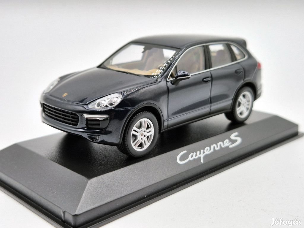 Porsche Cayenne E2 II S 958  2015 dark blue 1:43