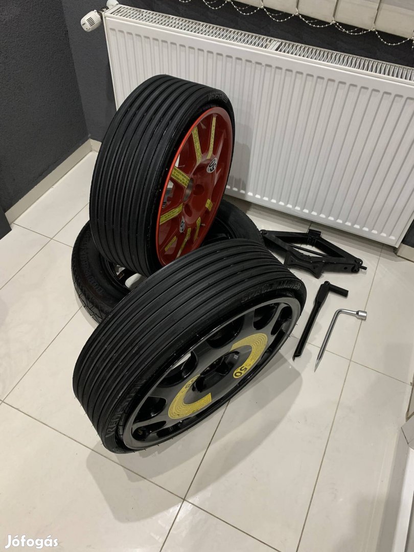 Porsche Cayenne Gyári Új Mankókerék Pótkerék Reserverad Ersatzrad