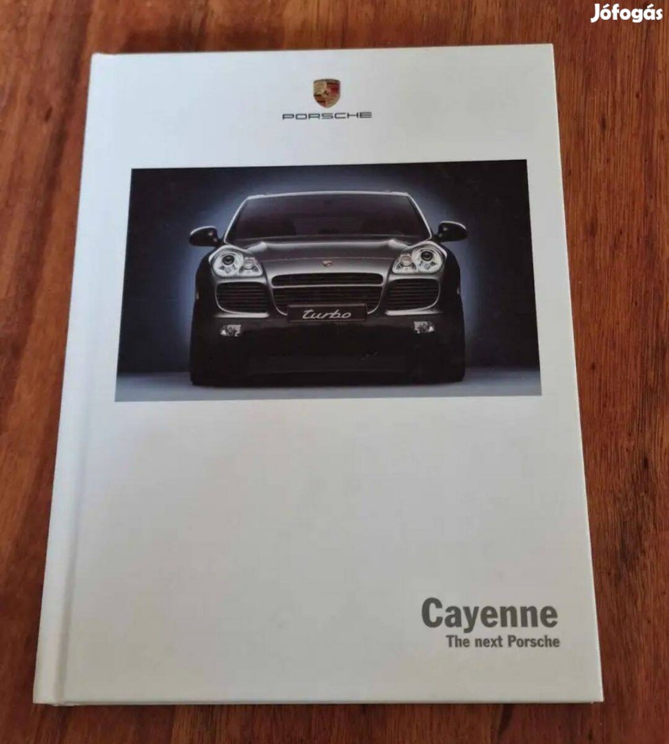 Porsche Cayenne Prospektus /Könyv 2002 Cayenne Turbo / Cayenne S
