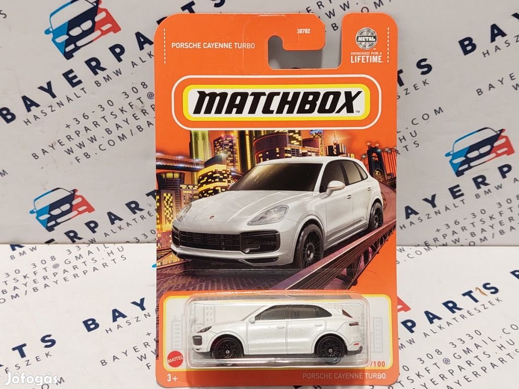 Porsche Cayenne Turbo - 2024 27/100 - hosszú kártyás -  Matchbox - 1: