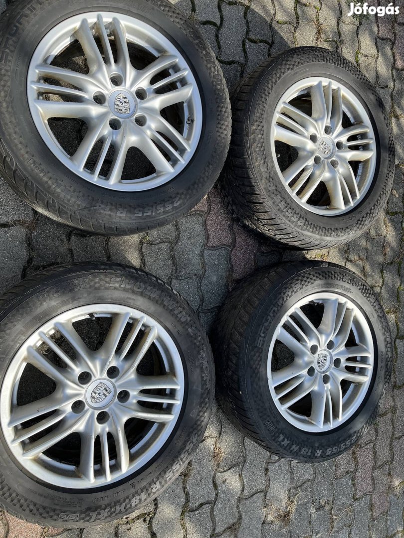 Porsche Cayenne gyári 18"-os alufelni 4db