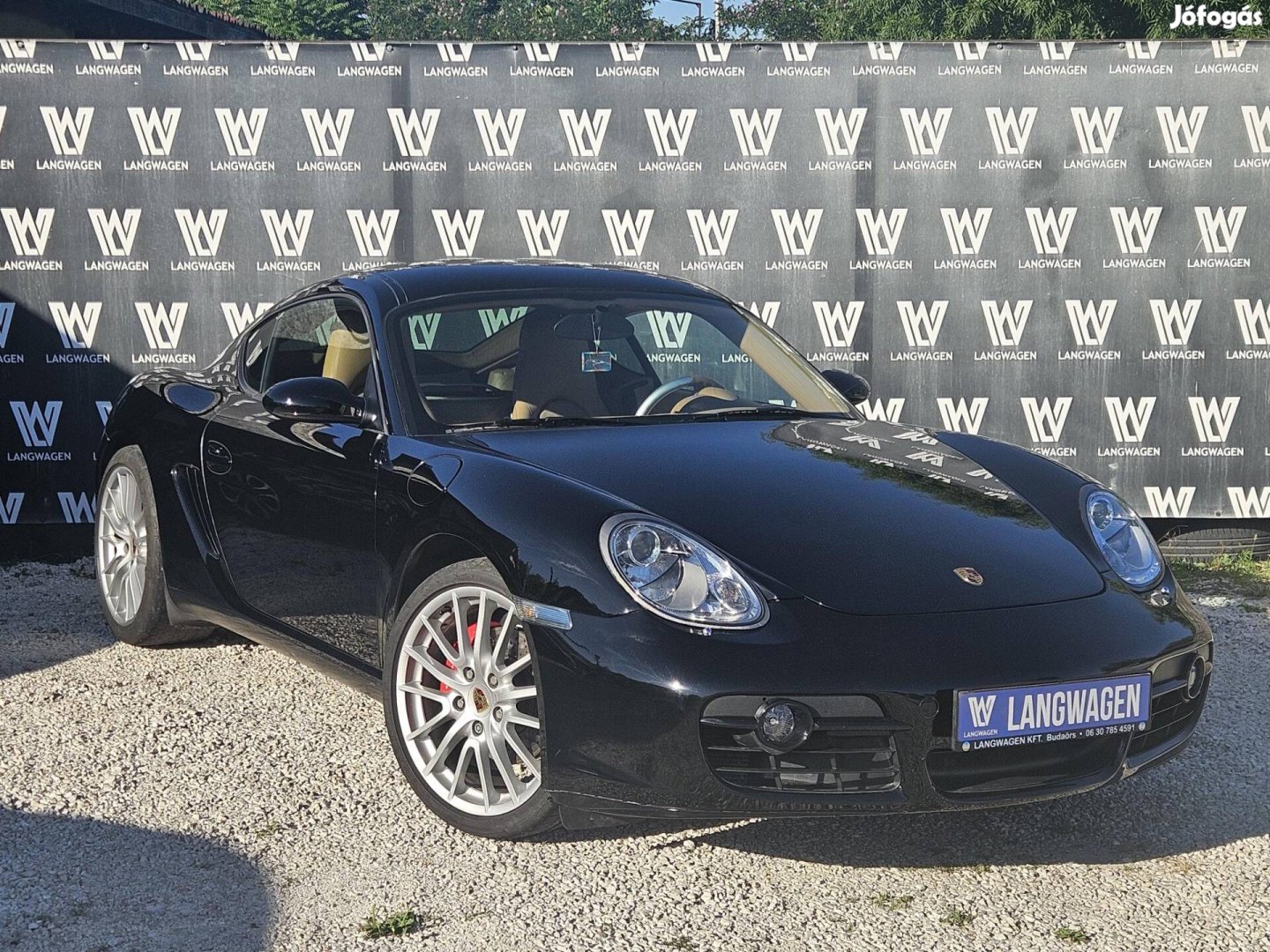 Porsche Cayman S Kéziváltó!Vezetett szervizköny...
