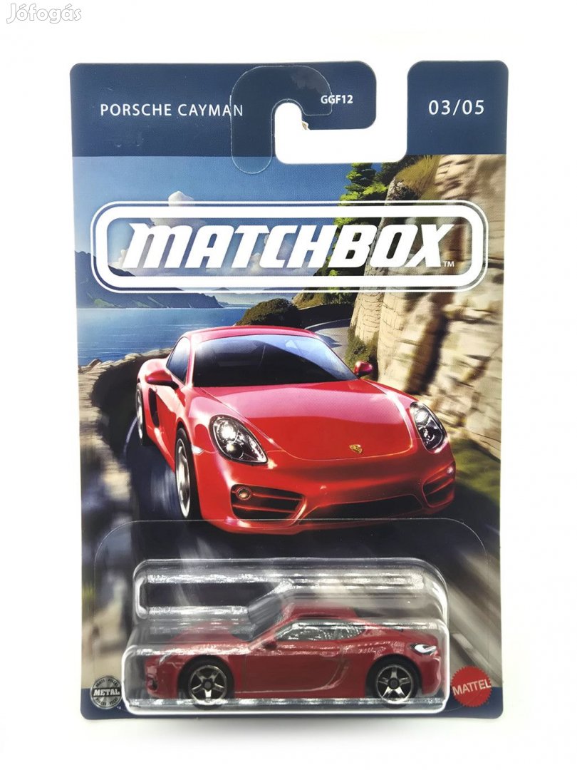 Porsche Cayman - 03/05 - hosszú kártyás -  Matchbox - 1:64