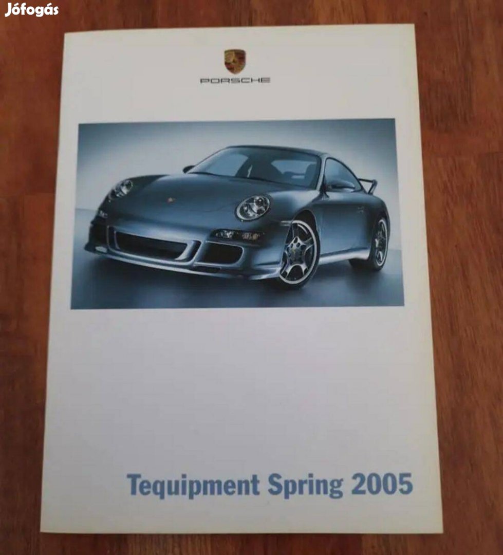 Porsche Felszereltség Prospektus 2005 Boxster Type 987 911 Type 997