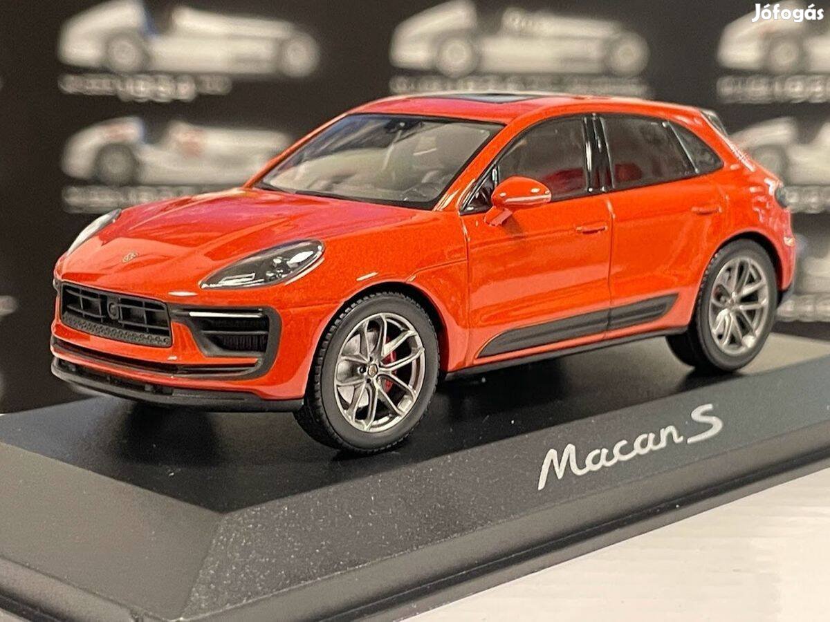 Porsche Macan S 2019 1:43 1/43 Minichamps Dealer Edition