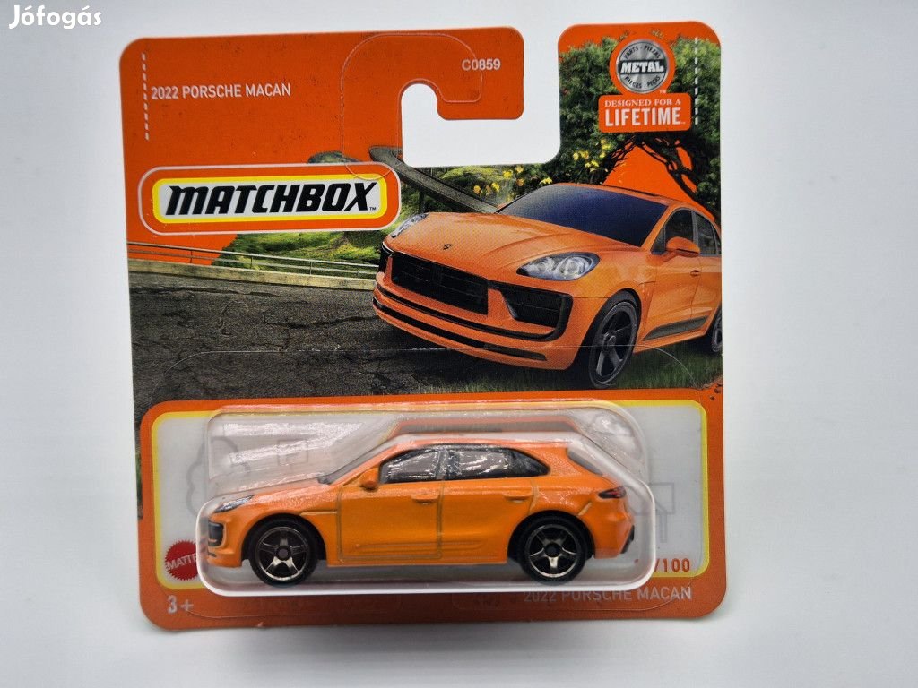 Porsche Macan (2022) - 11/100 - bliszteres -  Matchbox - 1:64