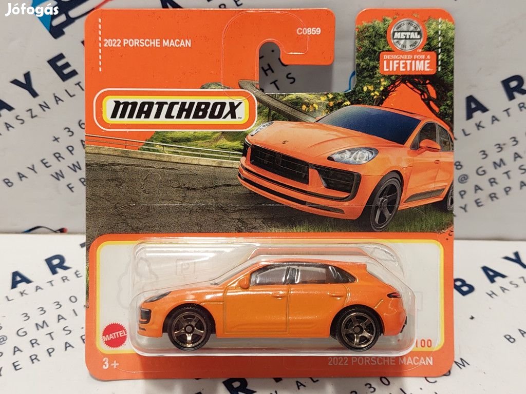 Porsche Macan (2022) - 11/100 - bliszteres -  Matchbox - 1:64