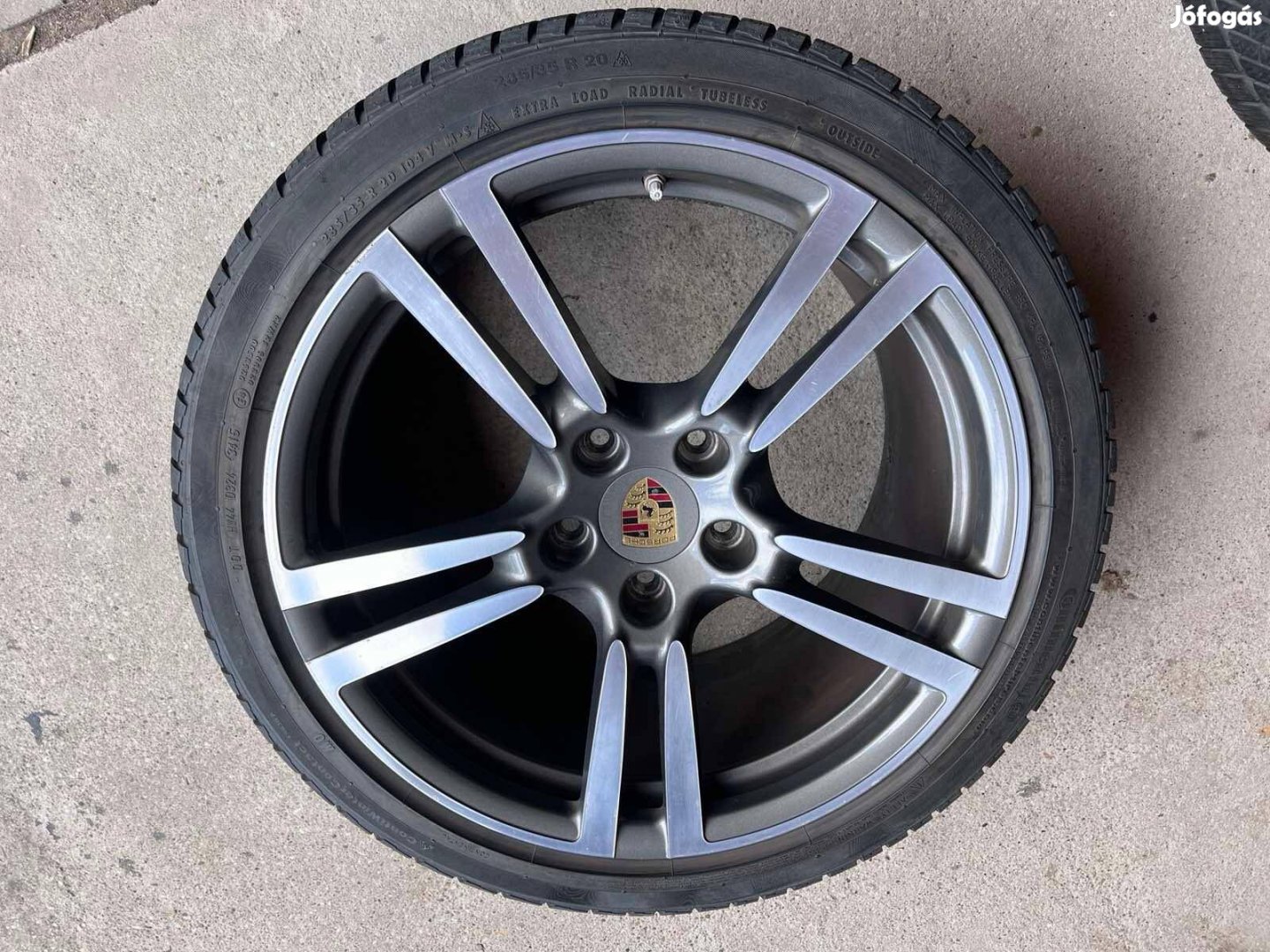 Porsche Panamera 20" gyári alufelni + téli gumi eladó!